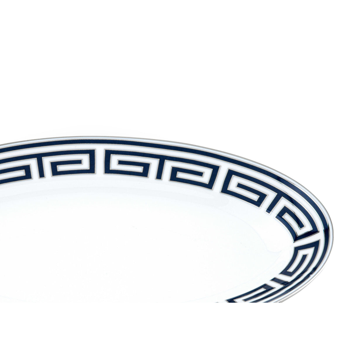 Ginori 1735 Labirinto Pickle Dish, Zaffiro, view 3
