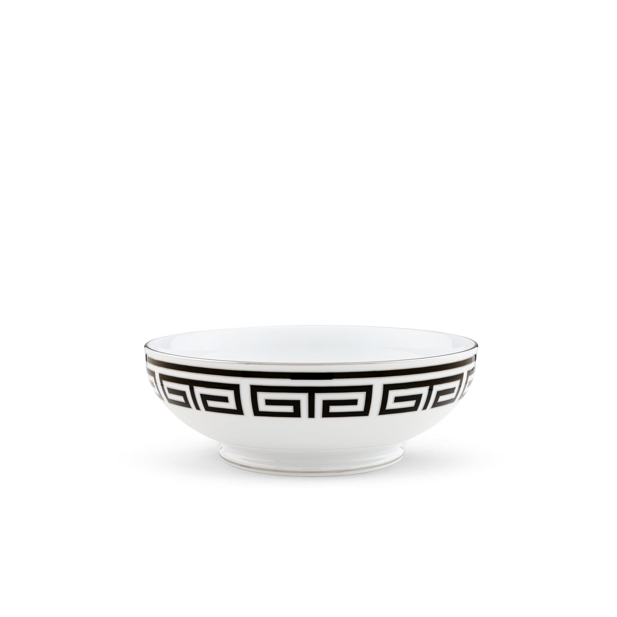 Ginori 1735 Labirinto Salad Bowl, Black