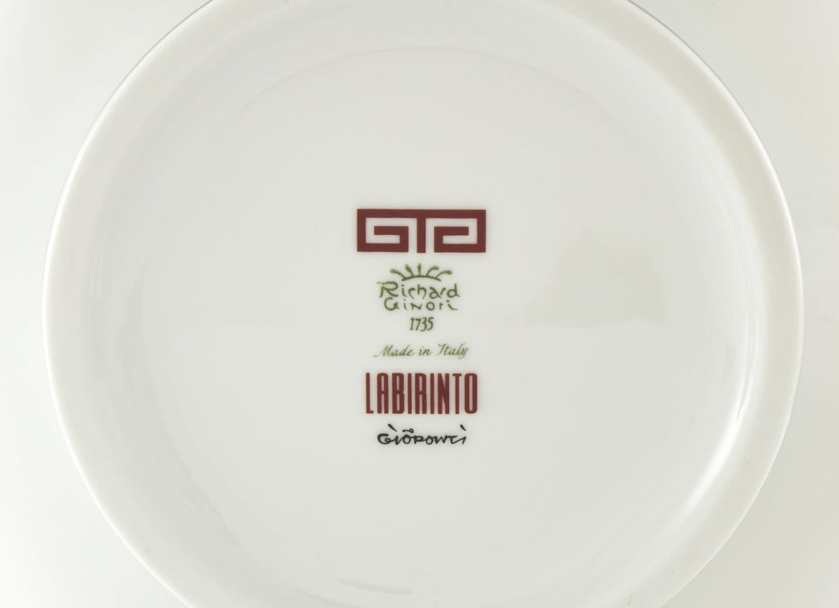 Ginori 1735 Labirinto Salad Bowl, Scarlatto, view 3