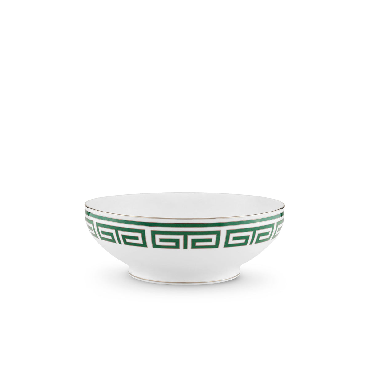 Ginori 1735 Labirinto Salad Bowl, Smeraldo