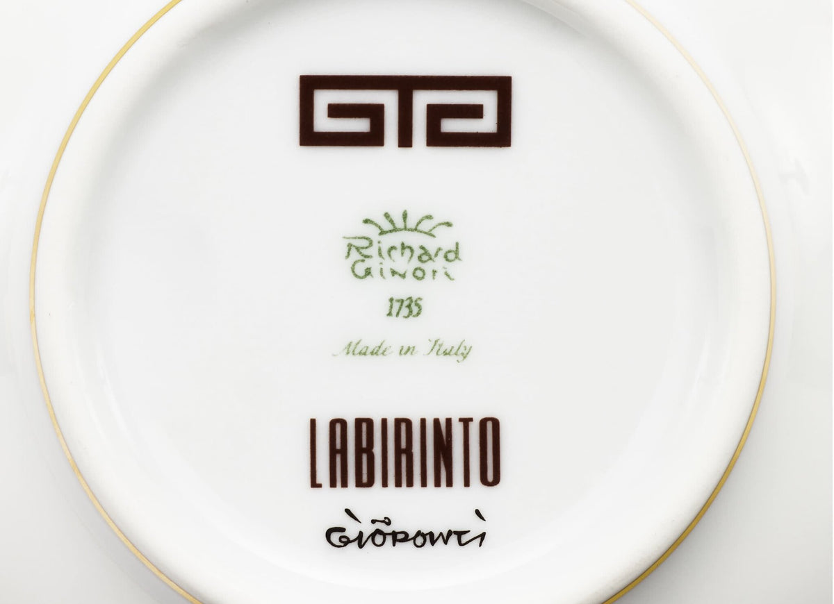 Ginori 1735 Labirinto Small Bowl, Ebano, view 3