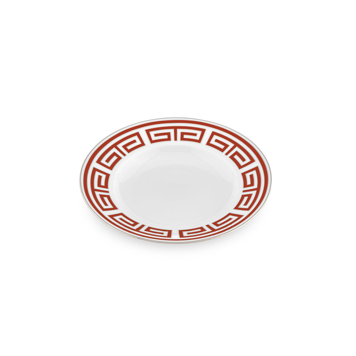 Ginori 1735 Labirinto Soup Plate, Scarlatto, view 2