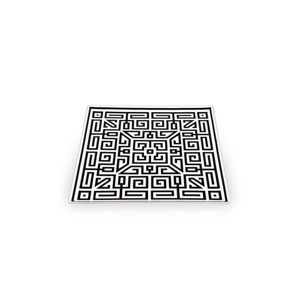 Ginori 1735 Labirinto Square Centerpiece, Black, view 2