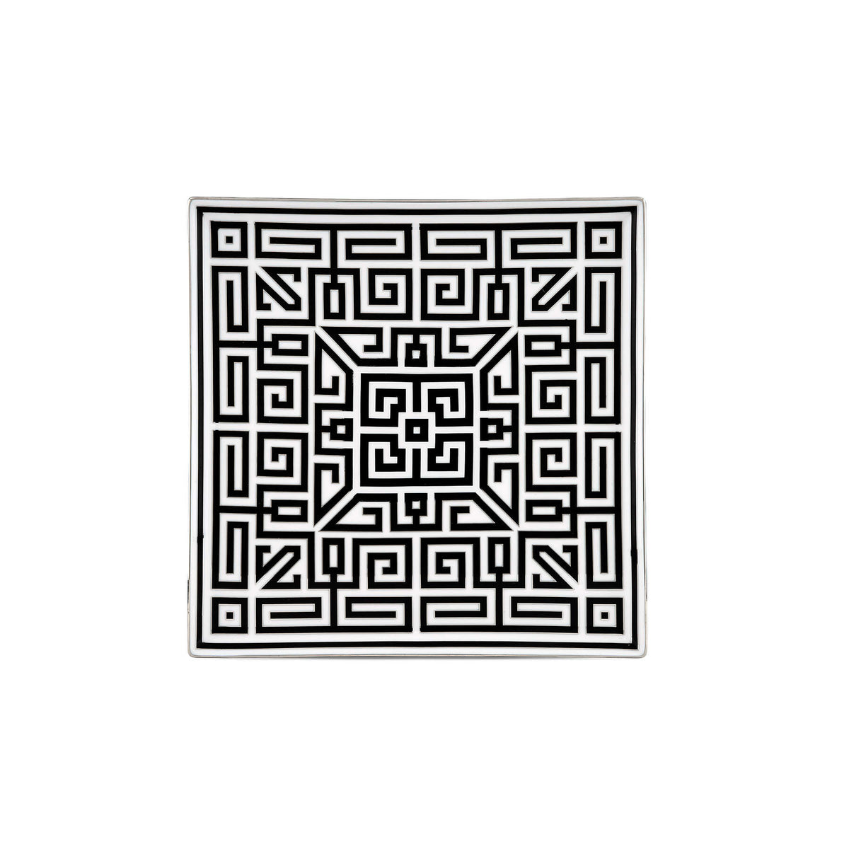 Ginori 1735 Labirinto Square Centerpiece, Black