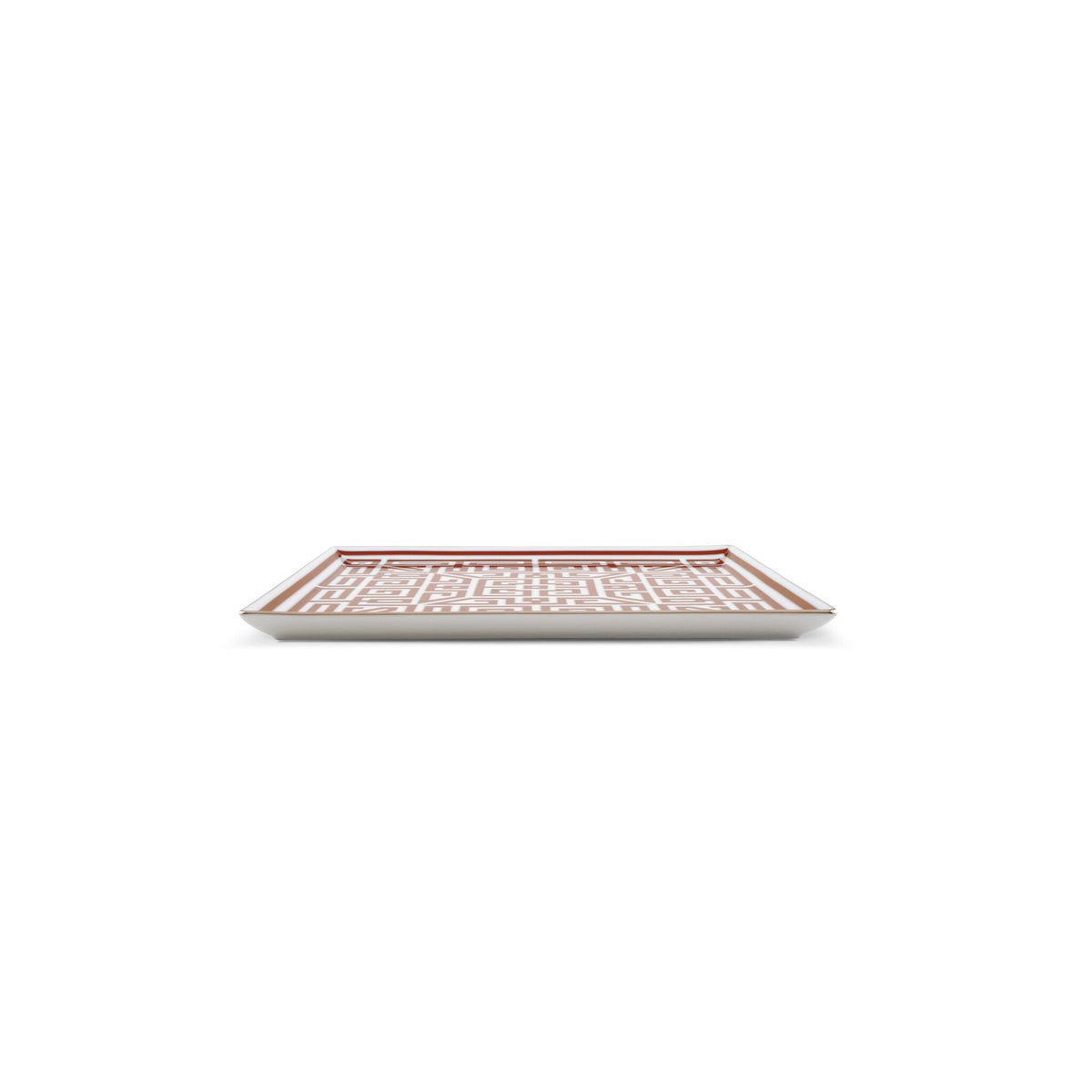 Ginori 1735 Labirinto Square Centerpiece, Scarlatto, view 4