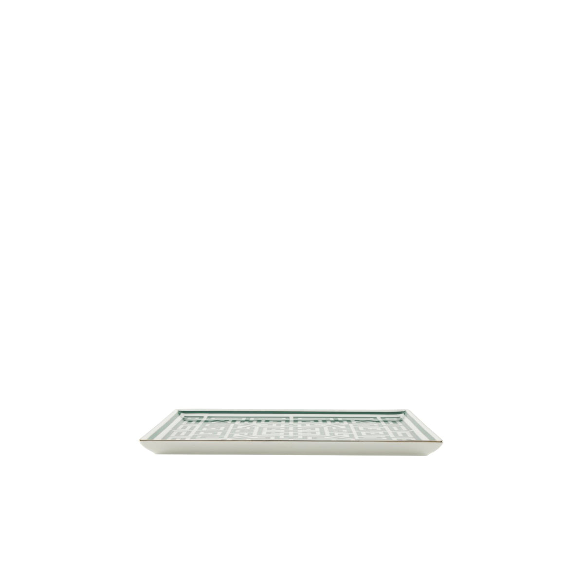 Ginori 1735 Labirinto Square Centerpiece, Smeraldo, view 4