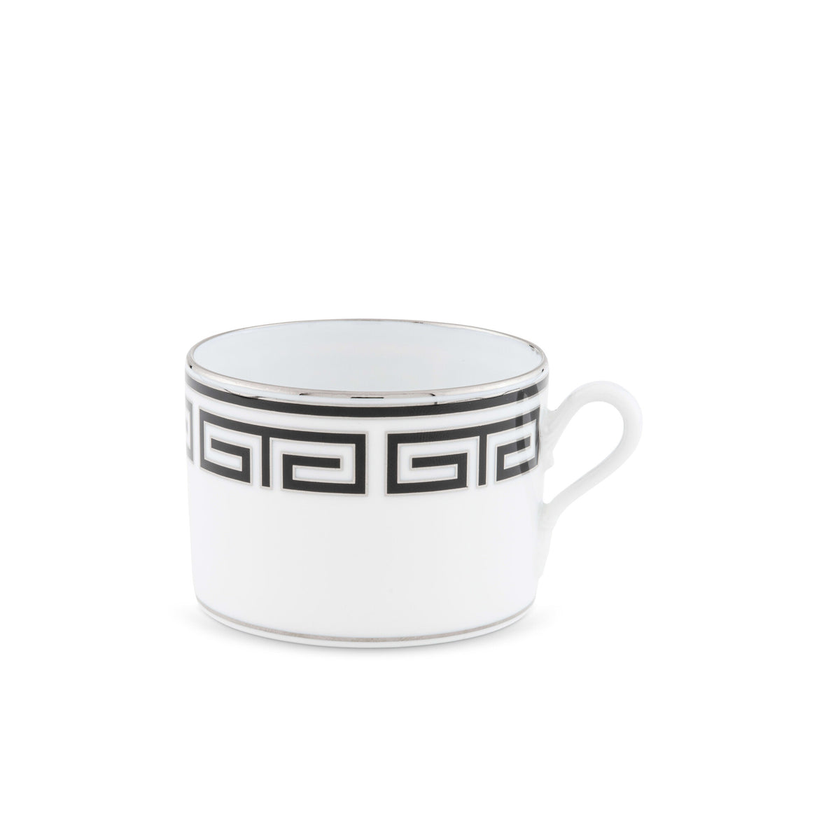 Ginori 1735 Labirinto Tea Cup, Black