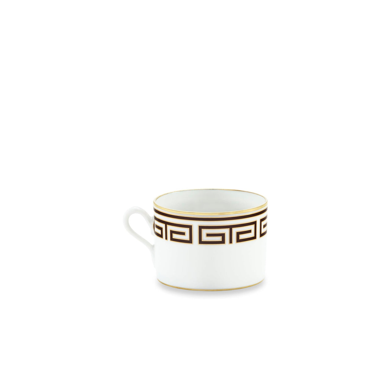 Ginori 1735 Labirinto Tea Cup, Ebano, view 2