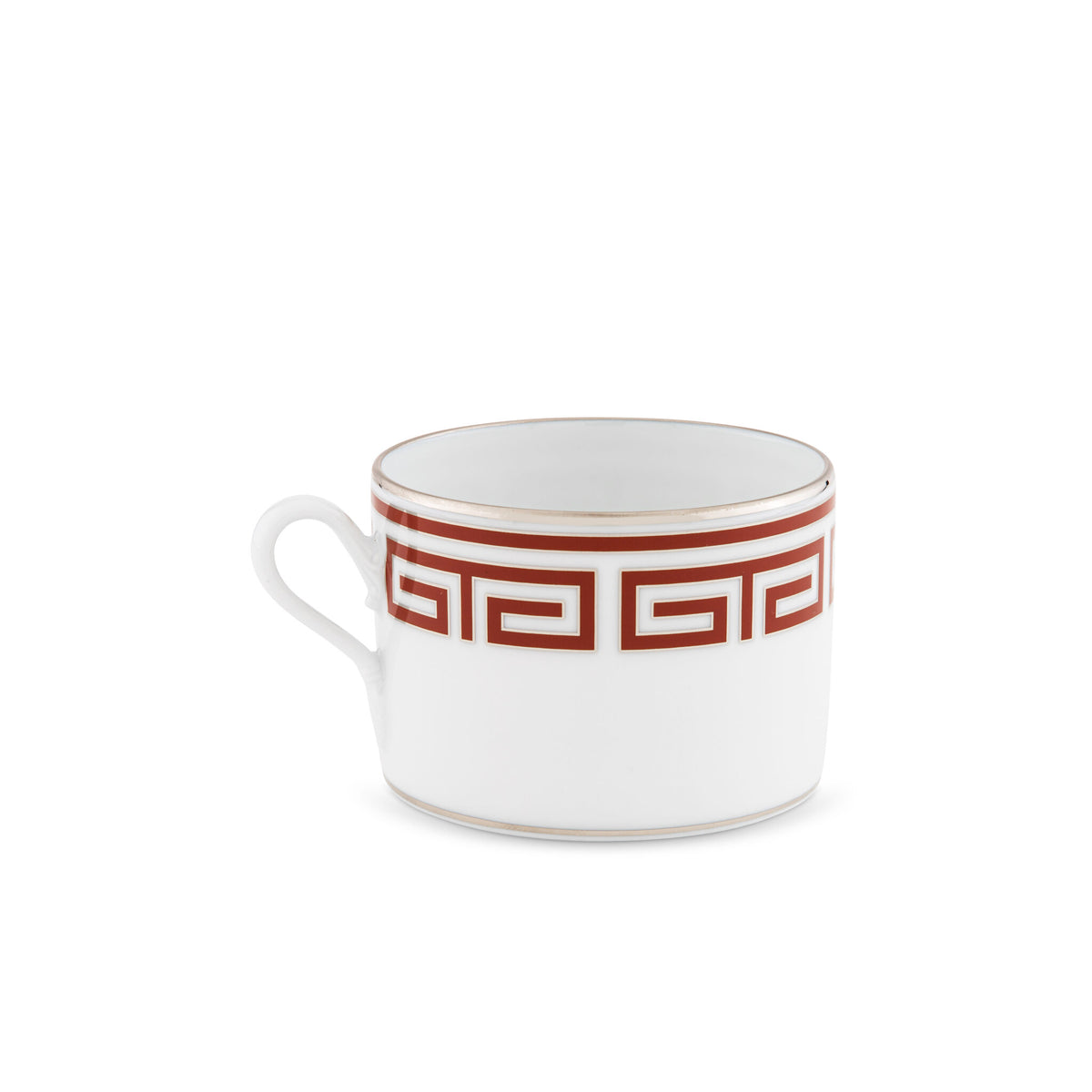 Ginori 1735 Labirinto Tea Cup, Scarlatto, view 2