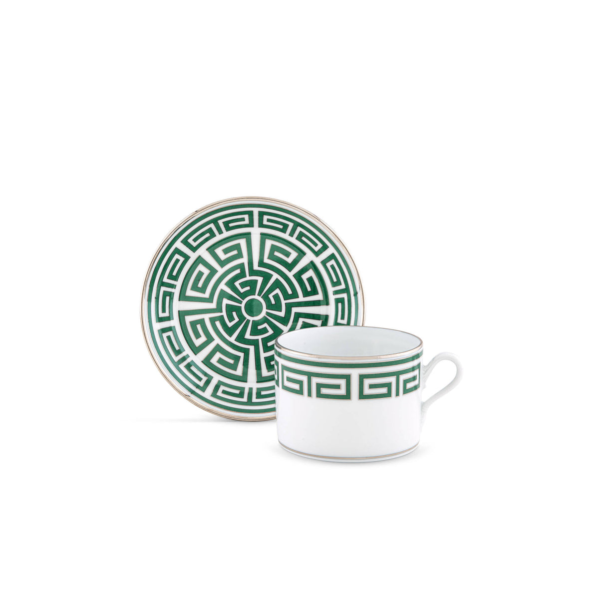 Ginori 1735 Labirinto Tea Cup, Smeraldo, view 3
