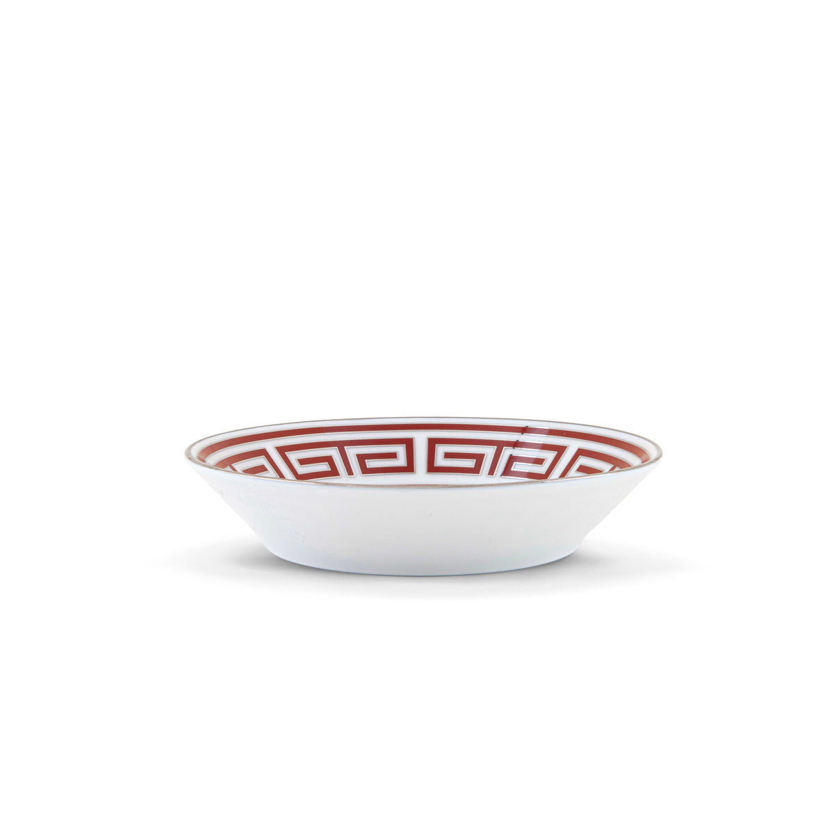 Ginori 1735 Labirinto Tea Saucer, Scarlatto, view 4