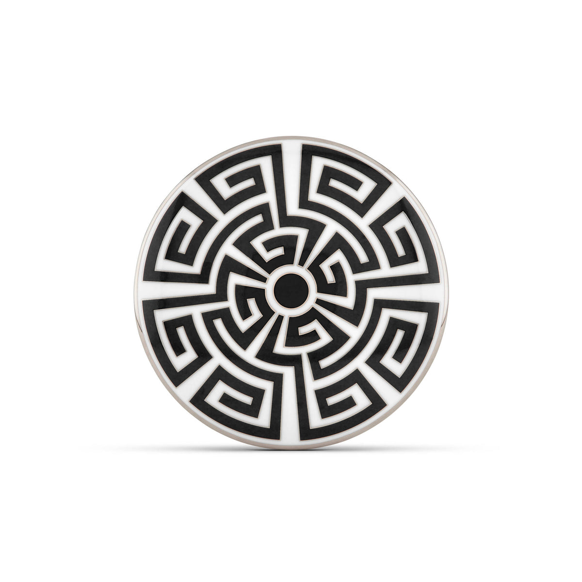 Ginori 1735 Labirinto Trinket Box, Black, view 3