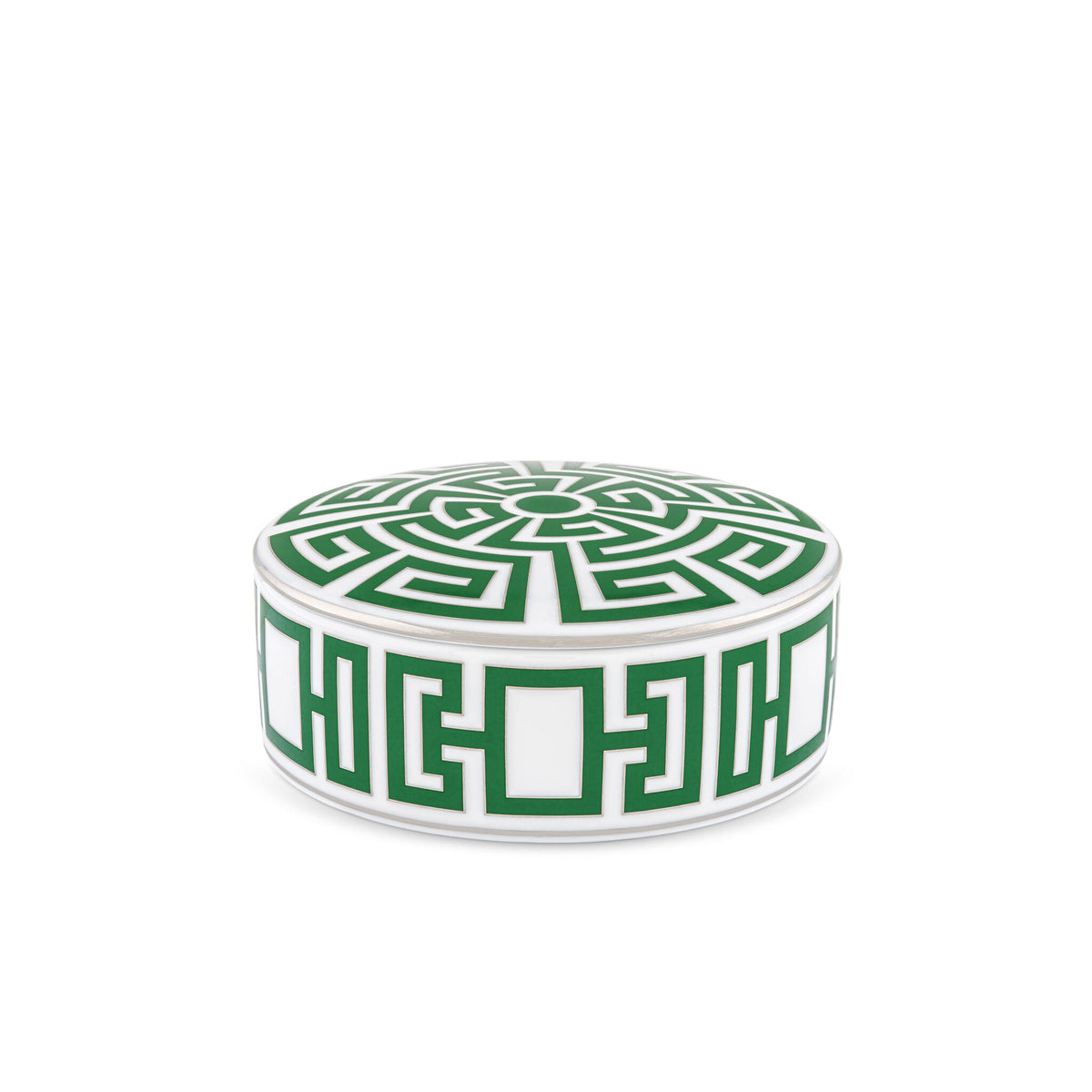 Ginori 1735 Labirinto Trinket Box, Smeraldo