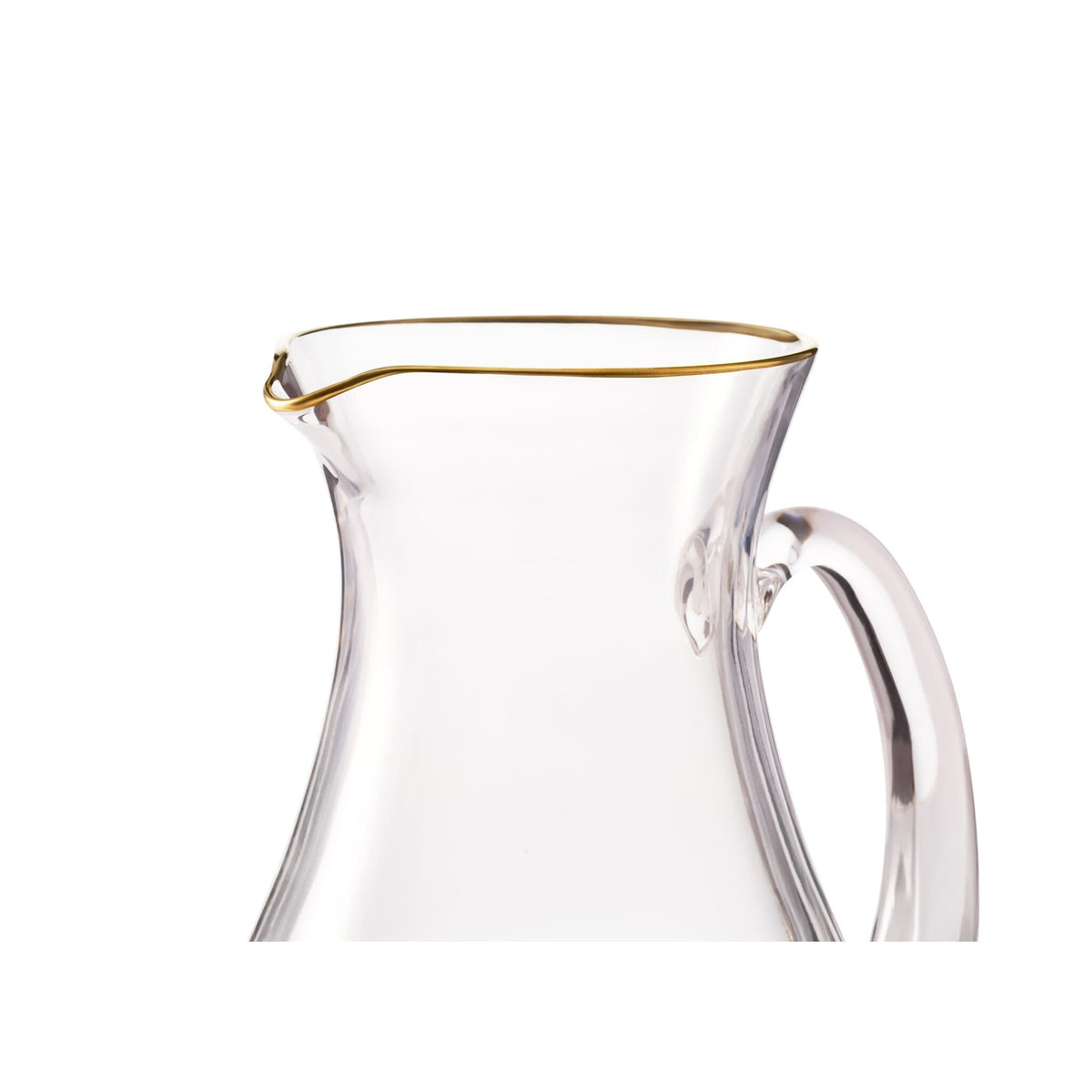 Ginori 1735 Marchese Pitcher, Gold Thread, view 2