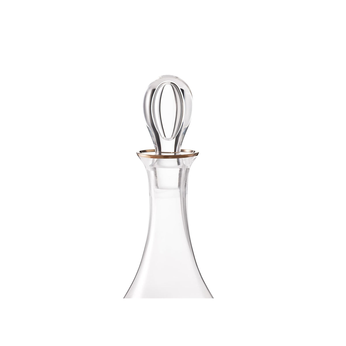 Ginori 1735 Medici Decanter, Platinum Thread, view 2