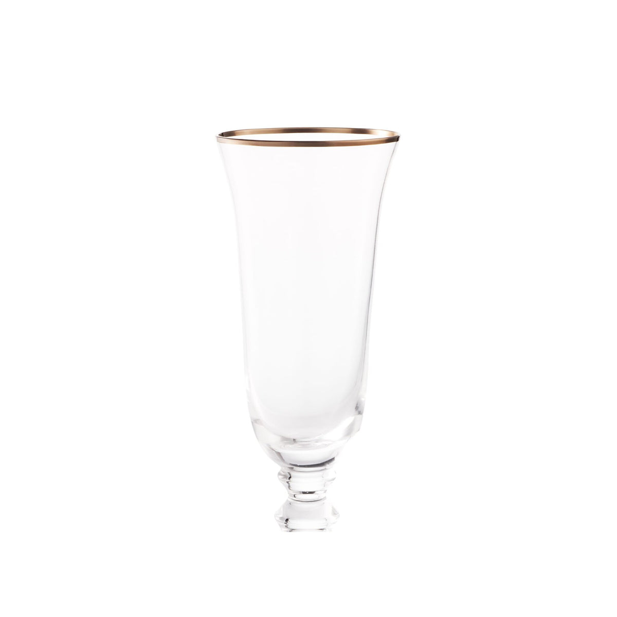 Ginori 1735 Medici Flute Goblets, Platinum Thread, Set of 2, view 3