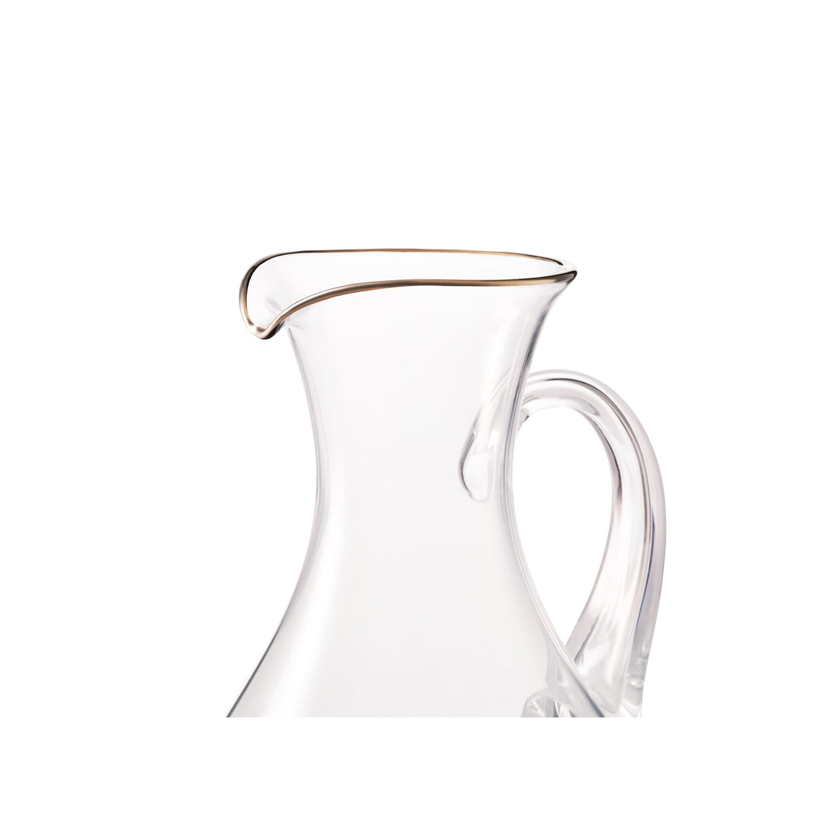Ginori 1735 Medici Pitcher, Platinum Thread, view 2