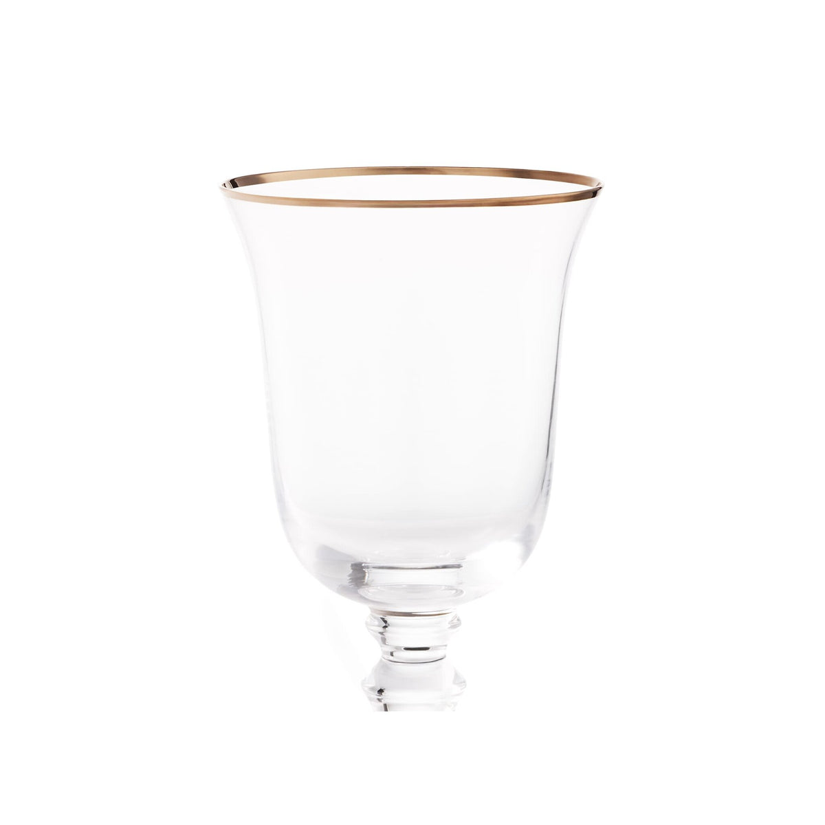 Ginori 1735 Medici Water Goblets, Platinum Thread, Set of 2, view 3