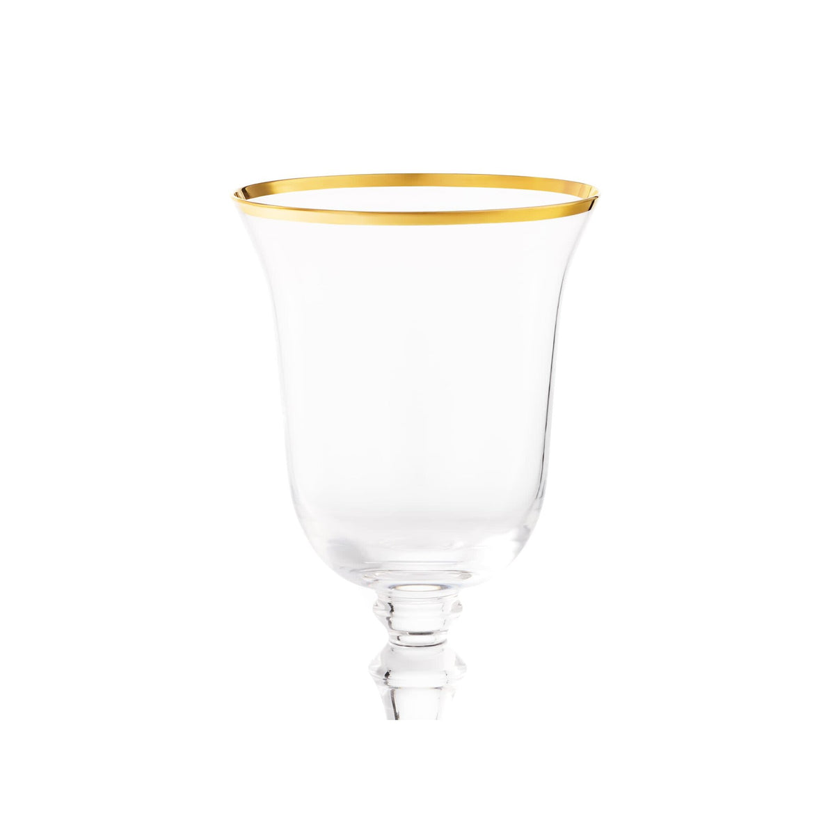 Ginori 1735 Medici Wine Goblets, Gold Thread, Set of 2, view 3