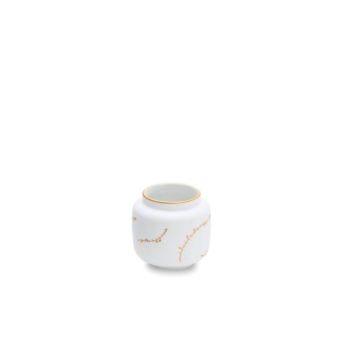 Ginori 1735 Officina Ultra Small Vase Bloom, Floral Engraving, view 2