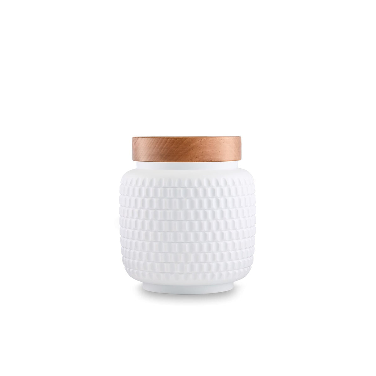 Ginori 1735 Officina Ultra Vase with Lid Gear, Mechanical Textures, view 2