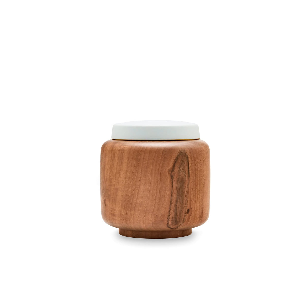 Ginori 1735 Officina Ultra Vase with Lid Walnut, Wood, view 2
