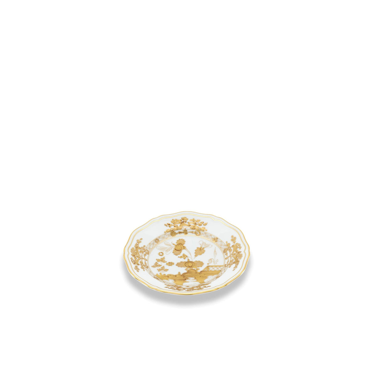Ginori 1735 Oriente Italiano Bread Plate, Aurum, view 2