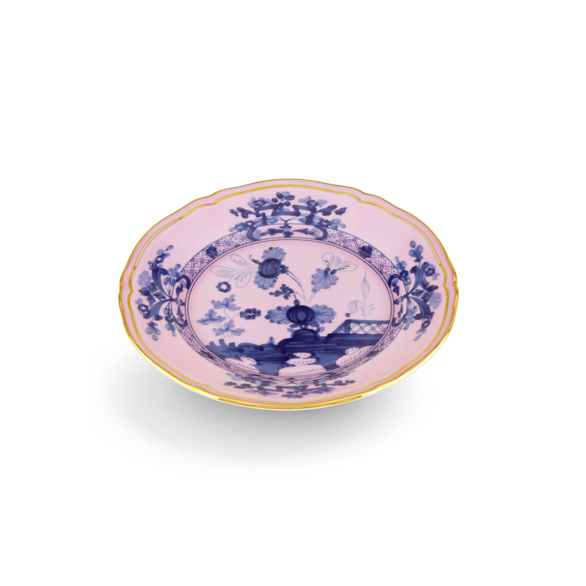 Ginori 1735 Oriente Italiano Bread Plate, Azalea, view 2