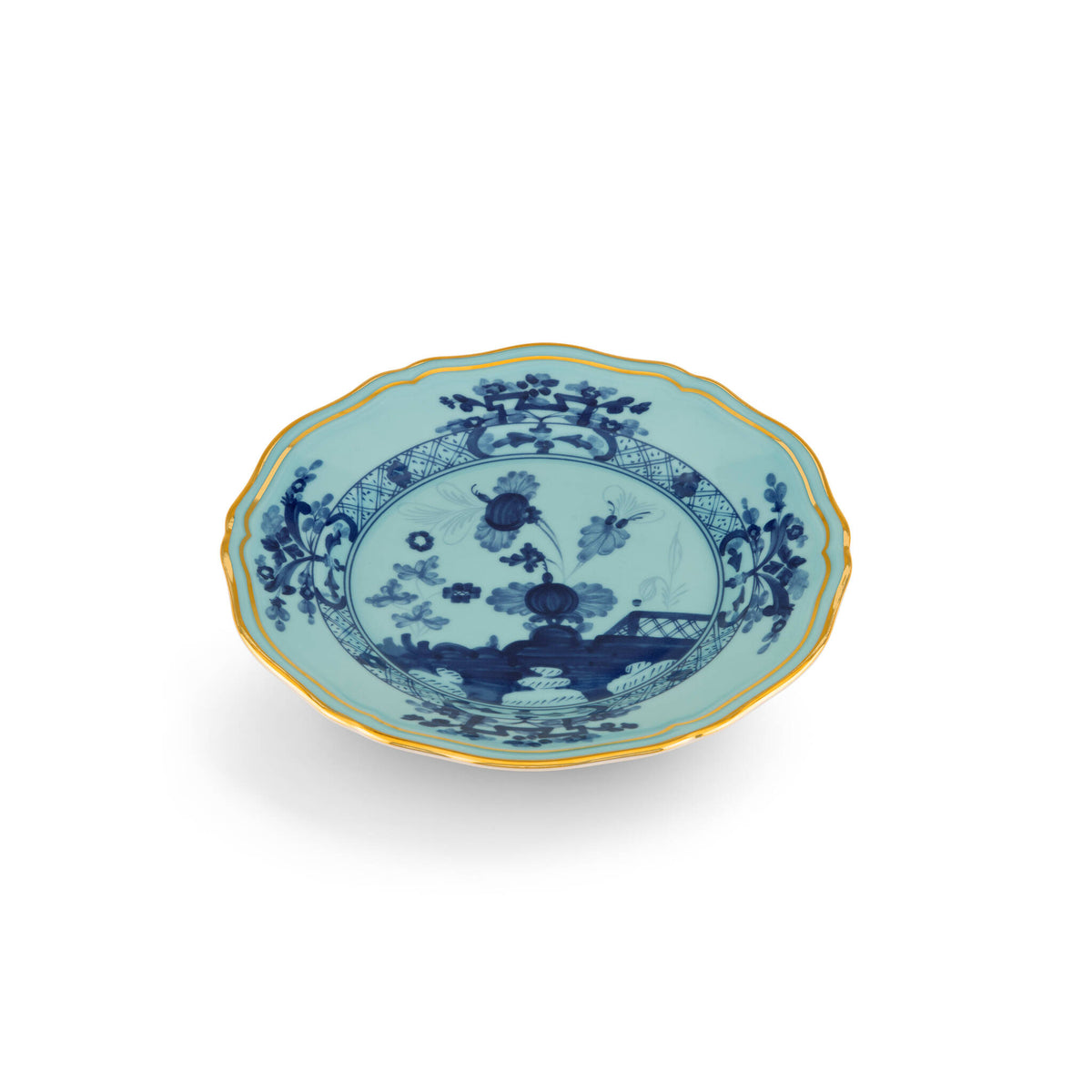 Ginori 1735 Oriente Italiano Bread Plate, Iris, view 2