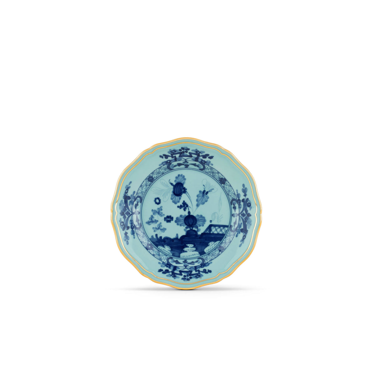 Ginori 1735 Oriente Italiano Bread Plate, Iris