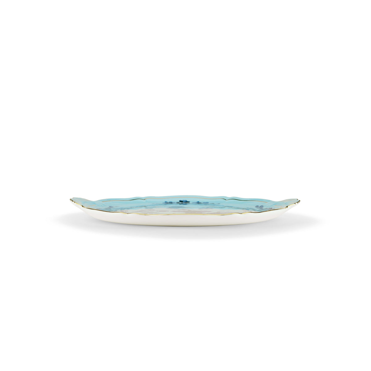 Ginori 1735 Oriente Italiano Cake Plate, Iris, view 4