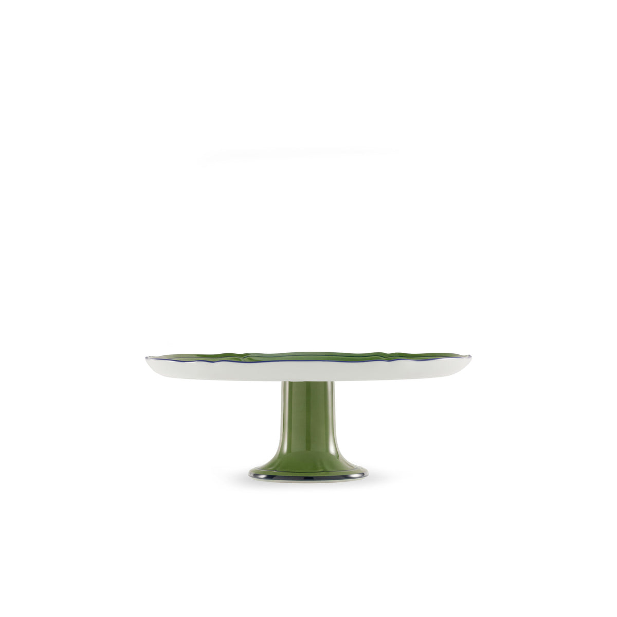 Ginori 1735 Oriente Italiano Cake Stand, Malachite, view 2