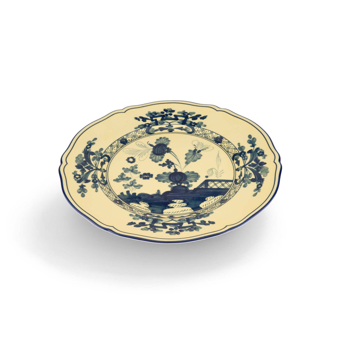Ginori 1735 Oriente Italiano Charger Plate, Citrino, view 2