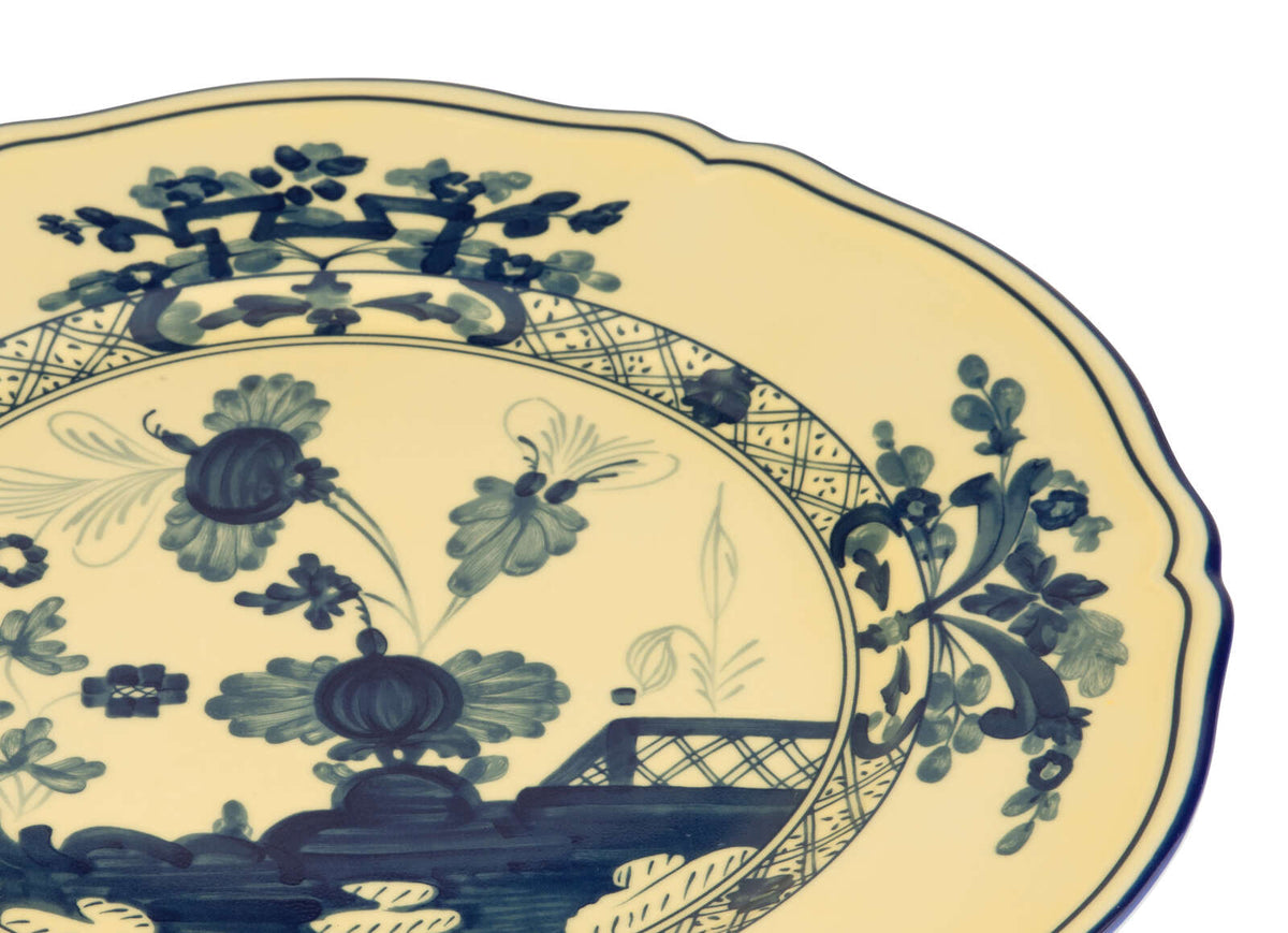 Ginori 1735 Oriente Italiano Charger Plate, Citrino, view 3