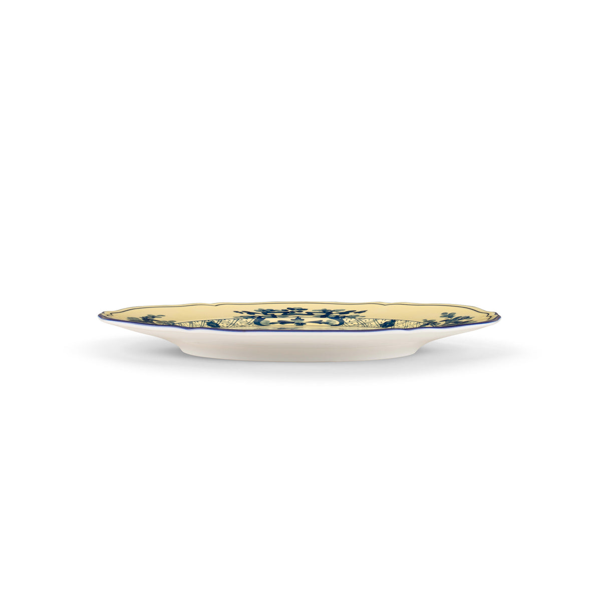 Ginori 1735 Oriente Italiano Charger Plate, Citrino, view 4