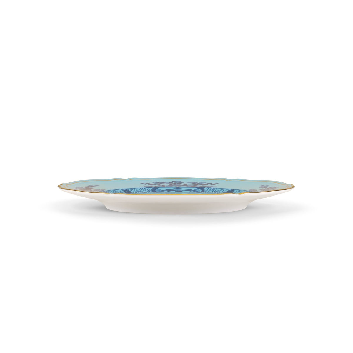 Ginori 1735 Oriente Italiano Charger Plate, Iris, view 4