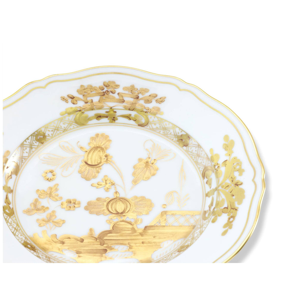 Ginori 1735 Oriente Italiano Dessert Plate, Aurum, view 3