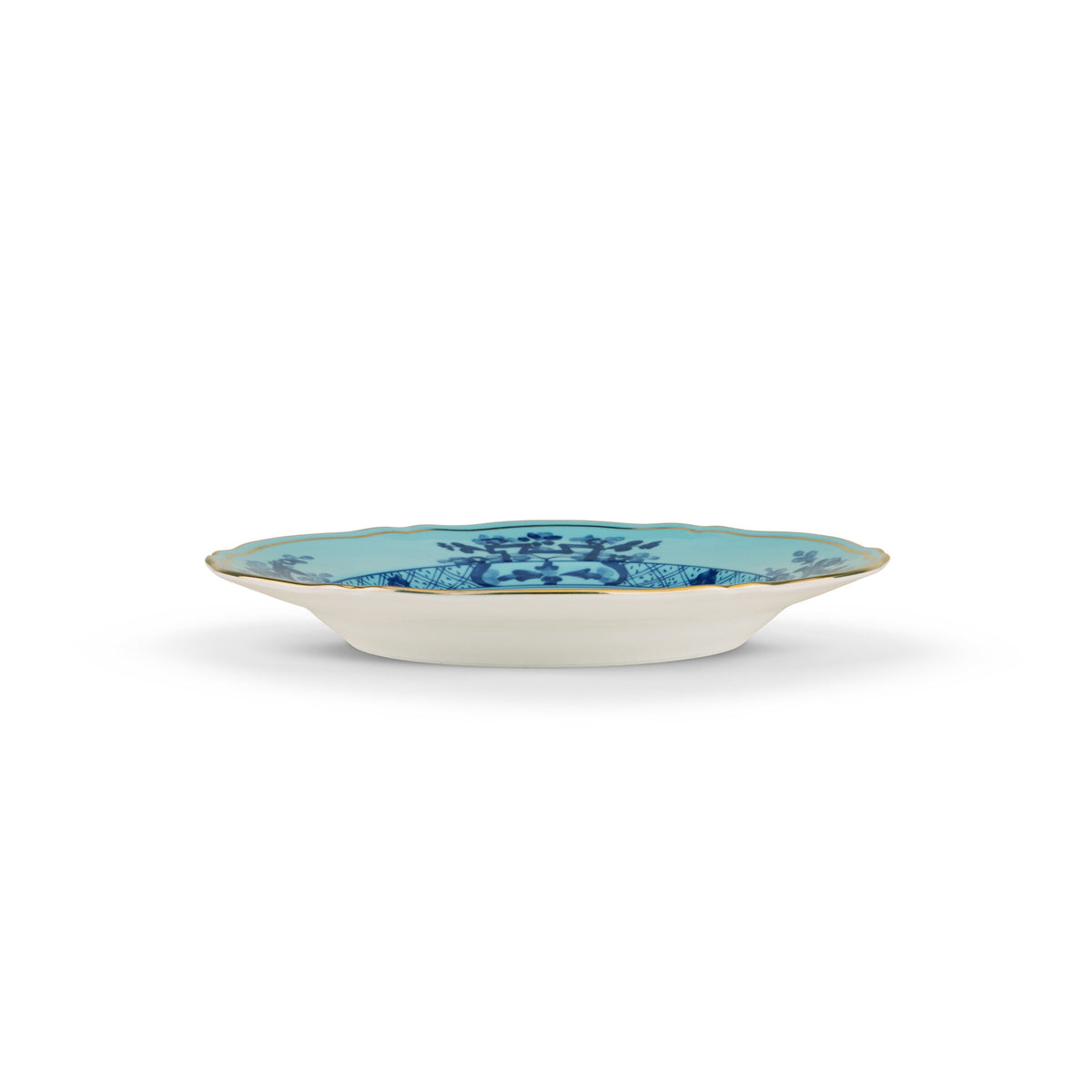 Ginori 1735 Oriente Italiano Dessert Plate, Iris, view 4