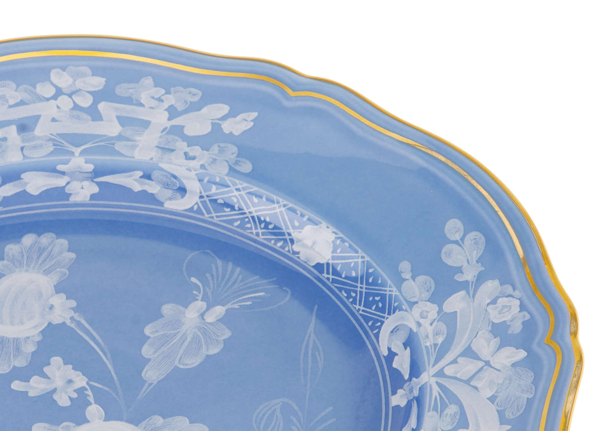Ginori 1735 Oriente Italiano Dessert Plate, Pervinca, view 3