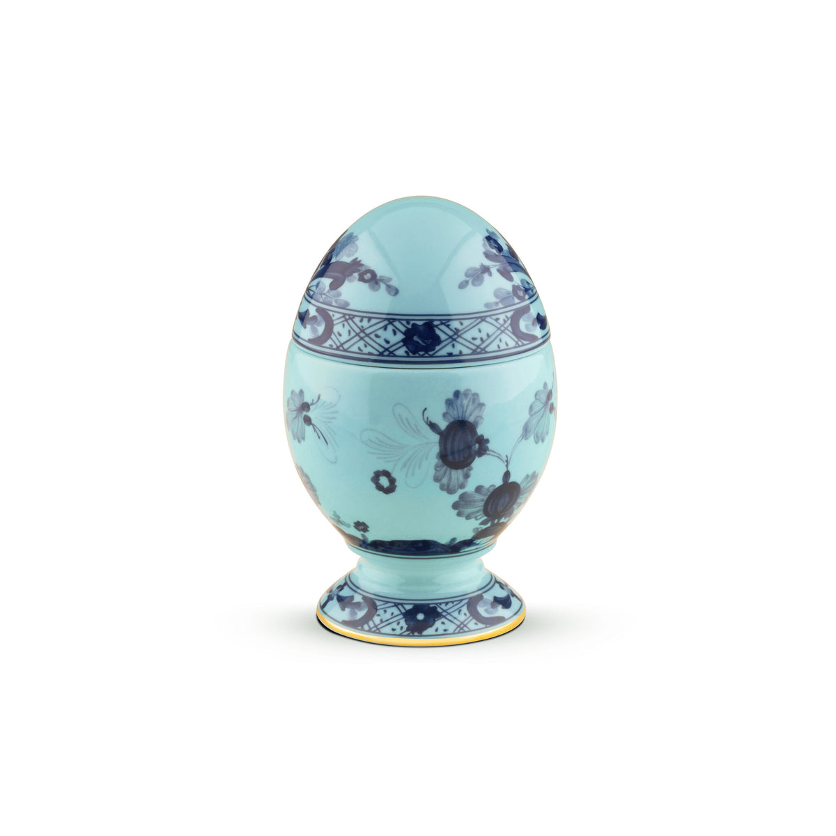 Ginori 1735 Oriente Italiano Egg, Iris, view 2