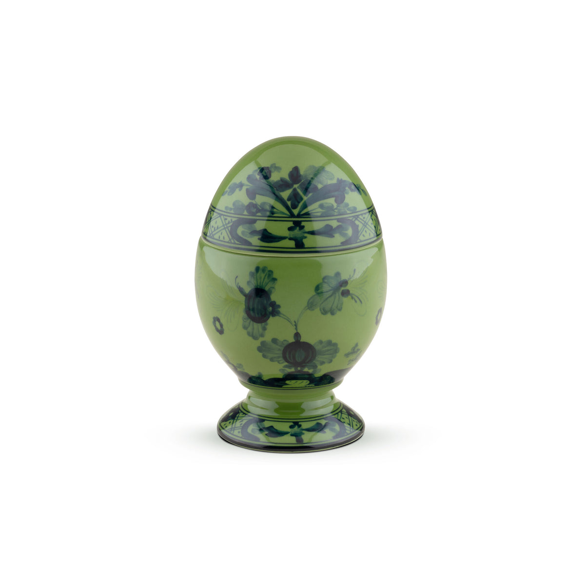 Ginori 1735 Oriente Italiano Egg, Malachite