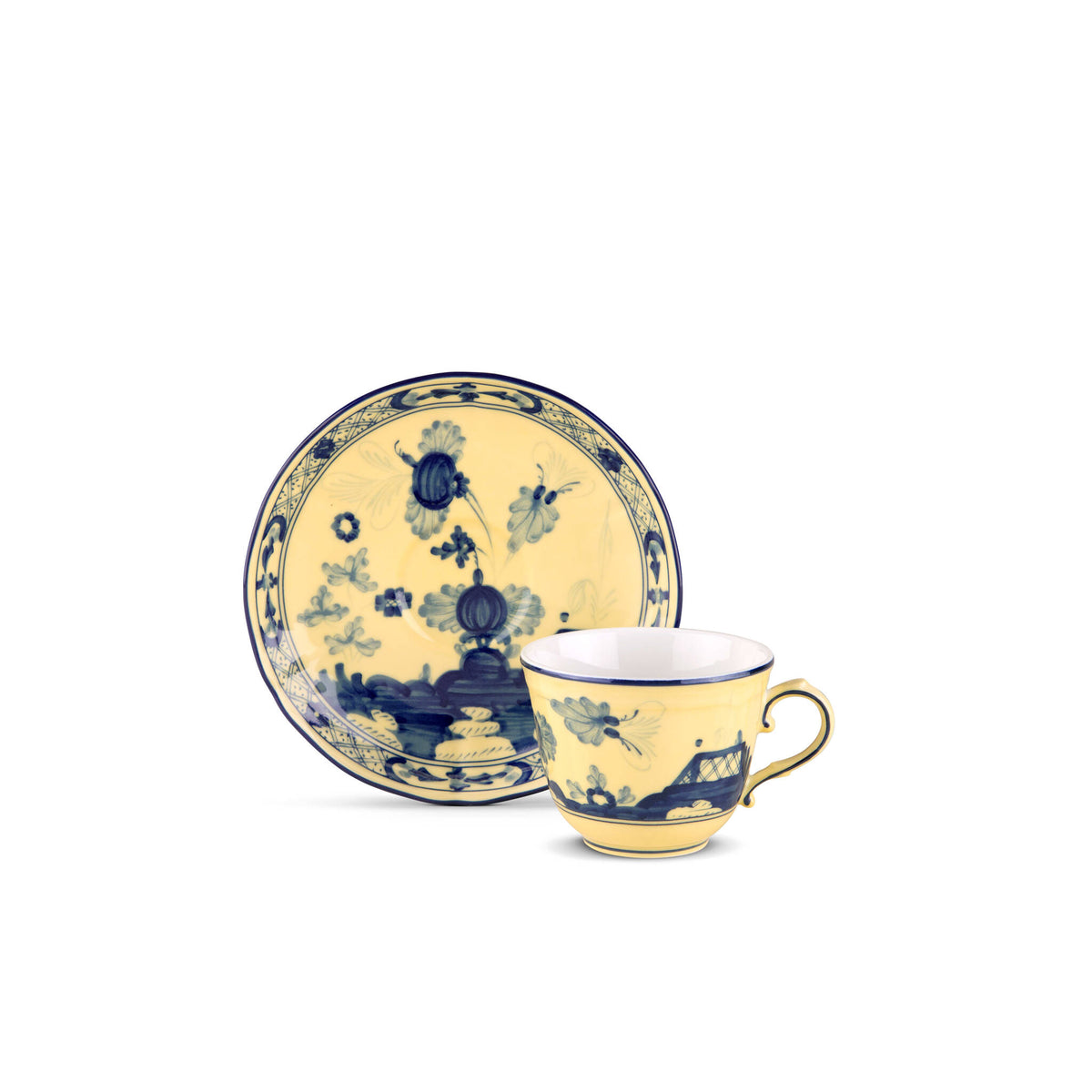 Ginori 1735 Oriente Italiano Espresso Cup, Citrino, view 3