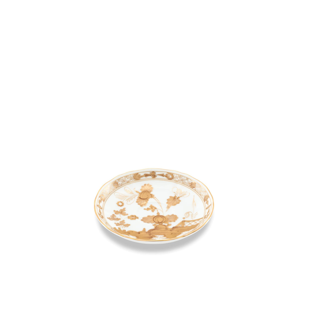 Ginori 1735 Oriente Italiano Espresso Saucer, Aurum, view 2