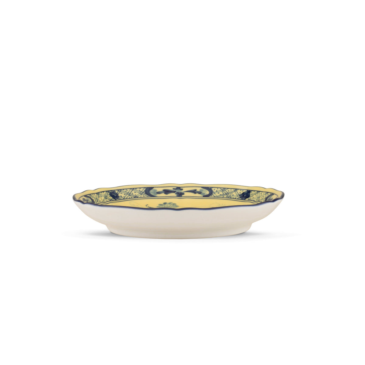 Ginori 1735 Oriente Italiano Espresso Saucer, Citrino, view 4