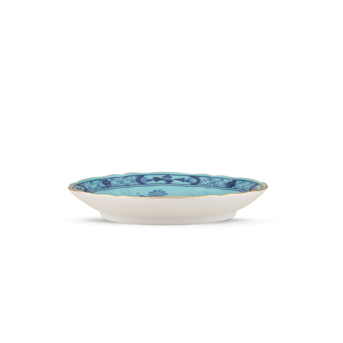 Ginori 1735 Oriente Italiano Espresso Saucer, Iris, view 4