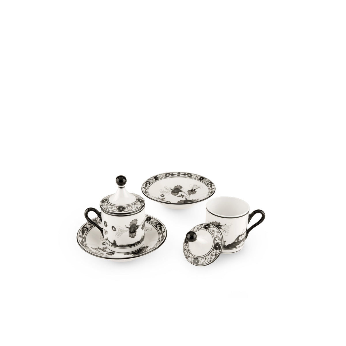Ginori 1735 Oriente Italiano Espresso Set for Two, Albus, view 2