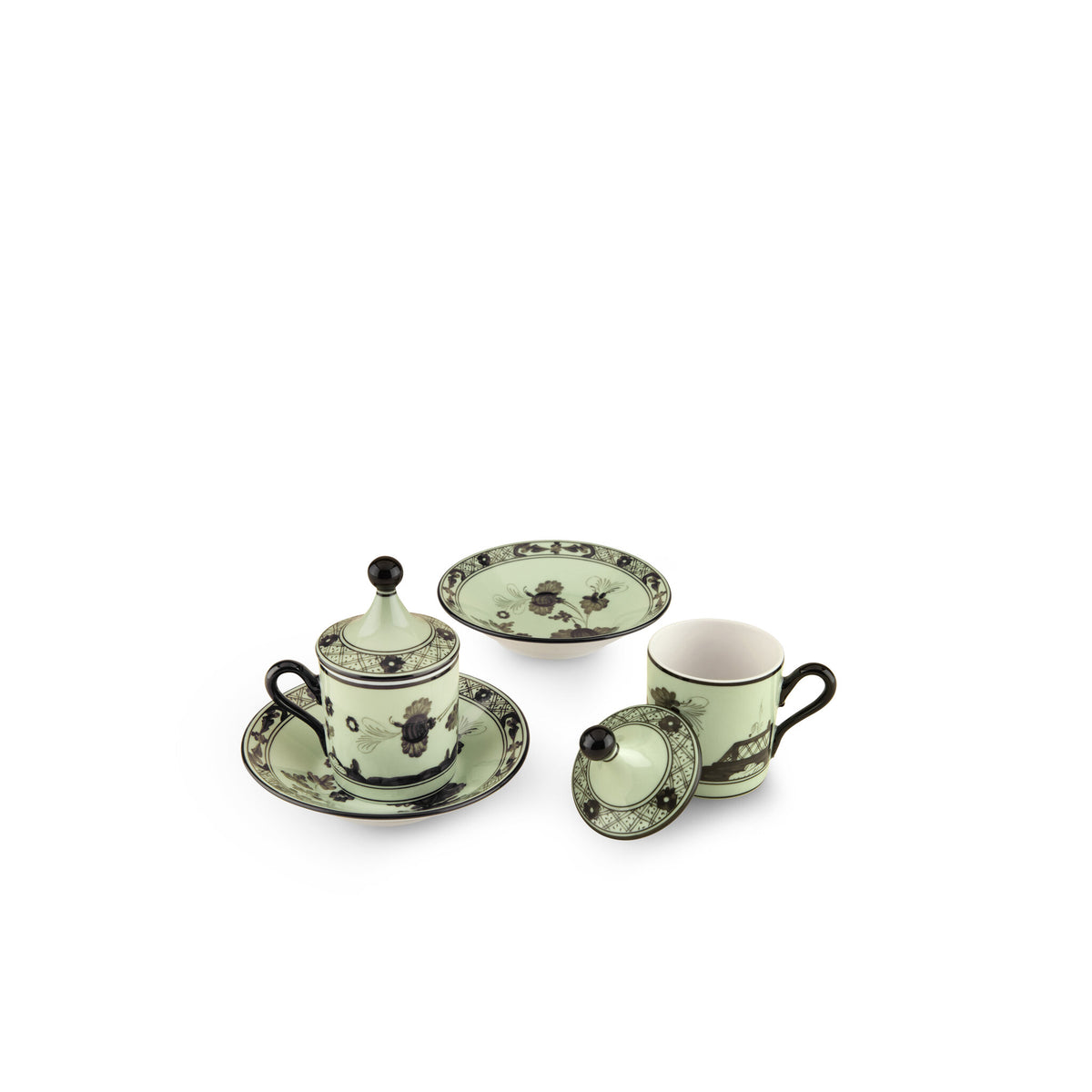 Ginori 1735 Oriente Italiano Espresso Set for Two, Bario, view 2