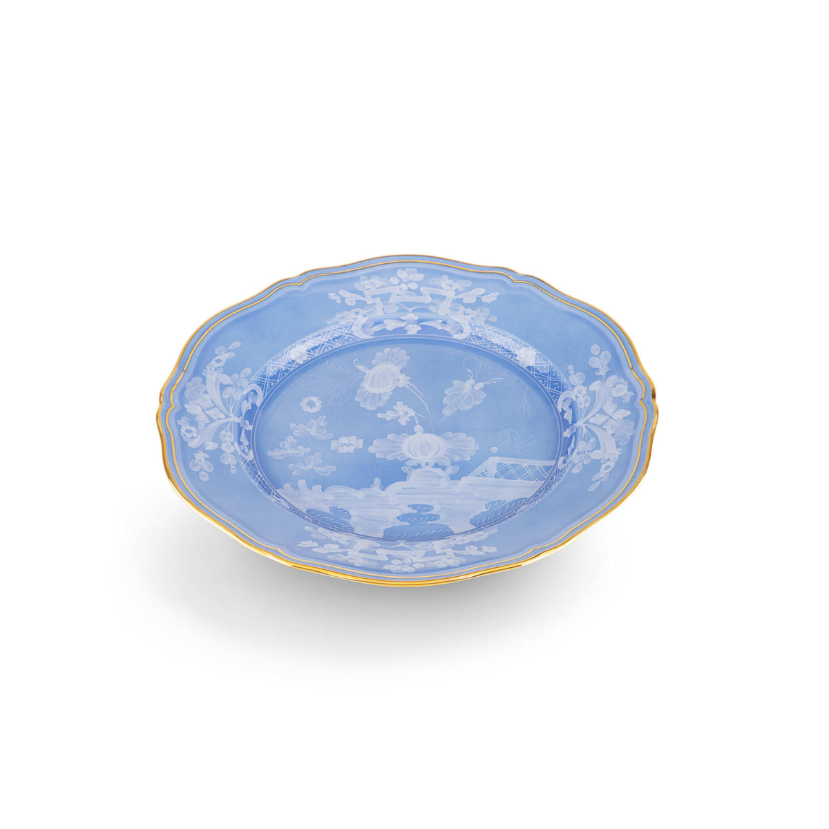 Ginori 1735 Oriente Italiano Flat Plate, Pervinca, view 2