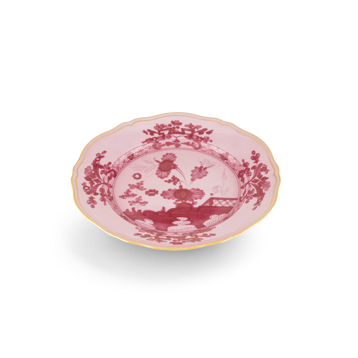 Ginori 1735 Oriente Italiano Flat Plate, Porpora, view 2