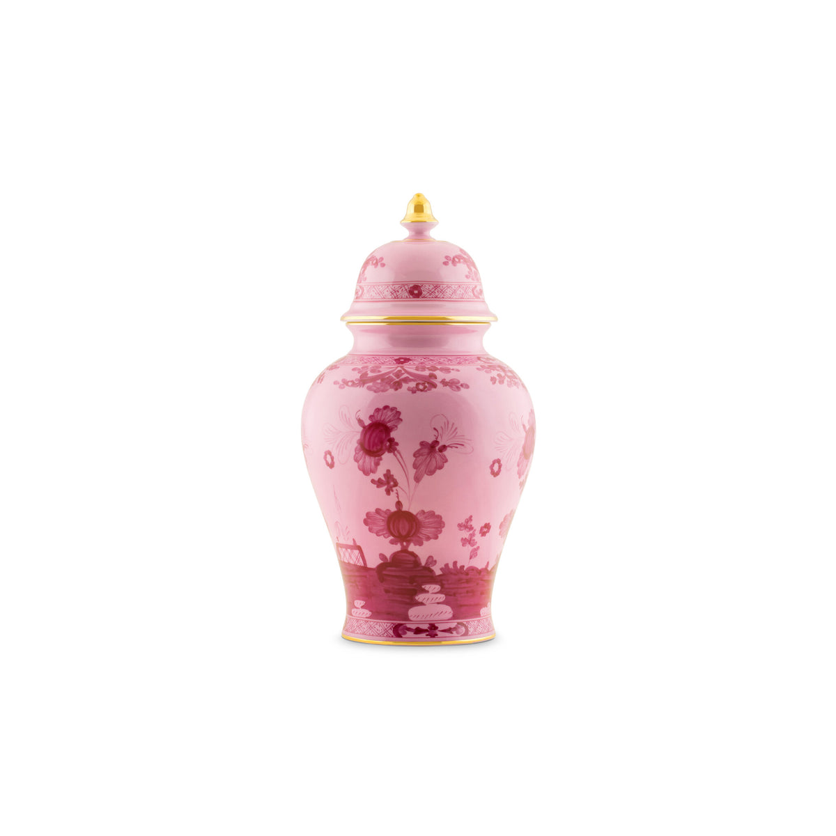 Ginori 1735 Oriente Italiano Large Potiche Vase, Porpora, view 2